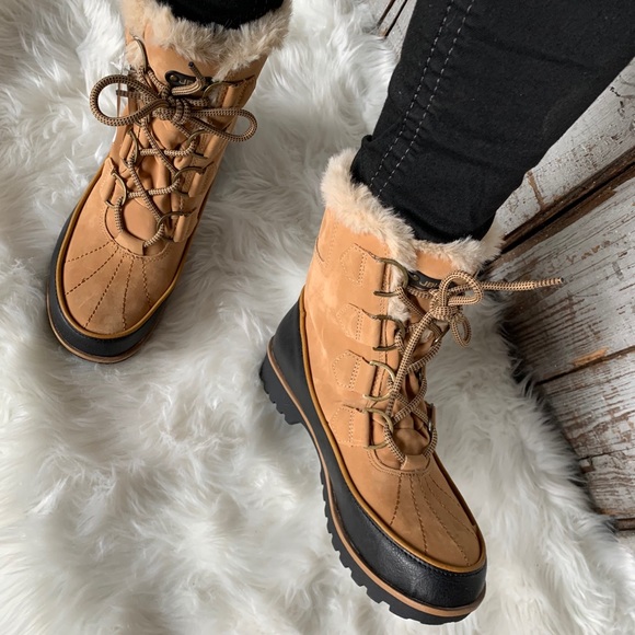 NIB JBU Jsport Women’s Maldive Tan Light Winter Boots - Picture 3 of 10